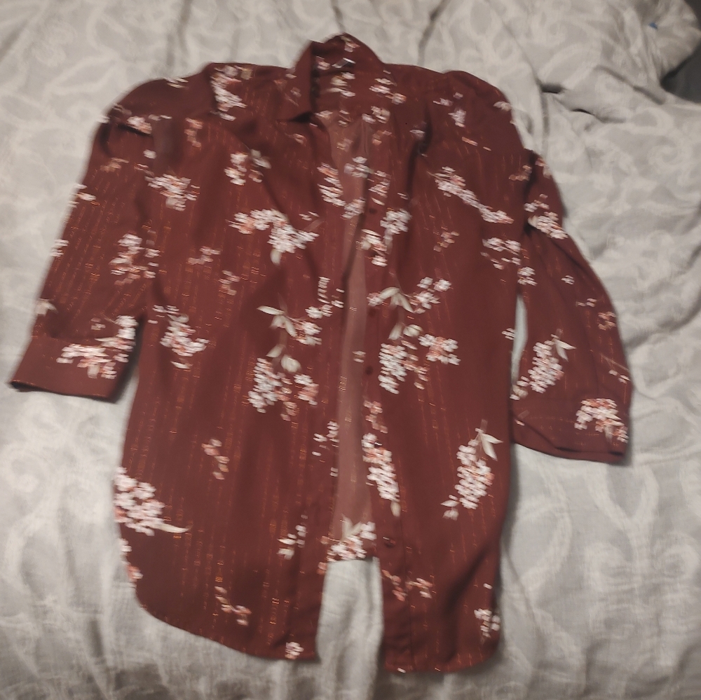 Long sleeve blouse